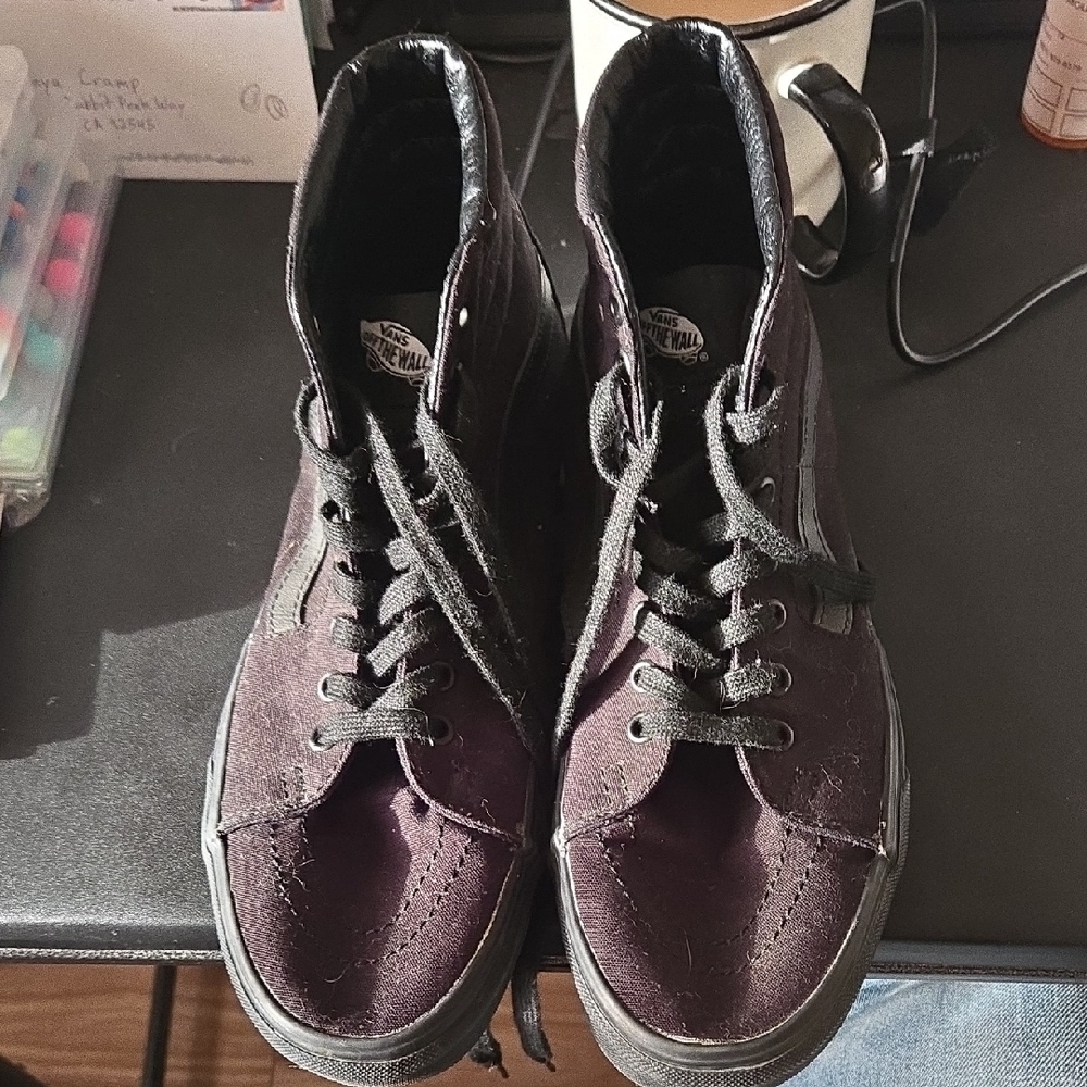 Vans High-Top Sneakers in Black